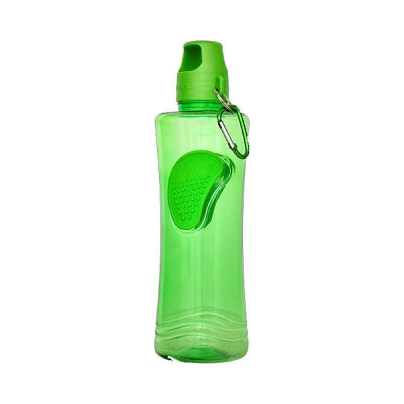 Pure Plastic Safari Water Bottle with Rubber Grips