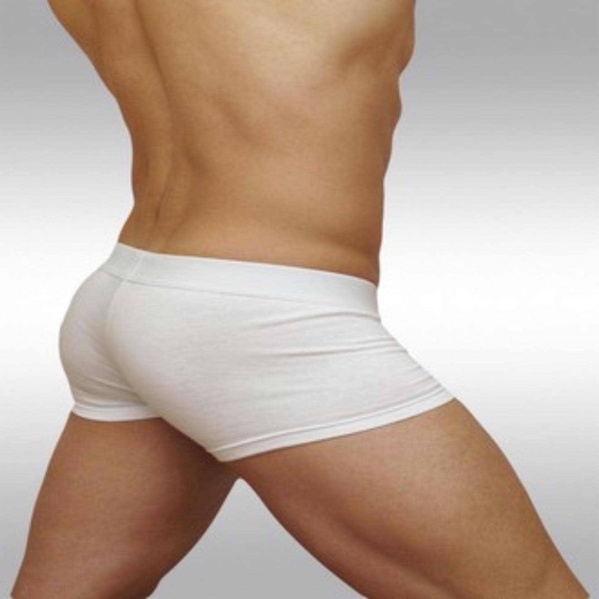 White Soft Cotton Boxer For Men
