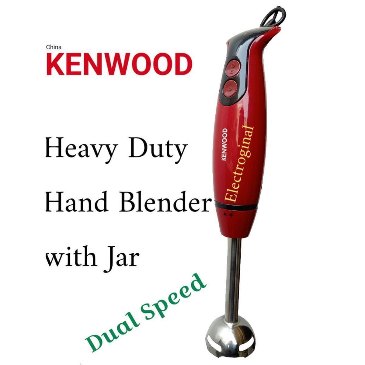 Brand Inside - Heavy Duty Full Stainless Steel Body Hand Blender Stick