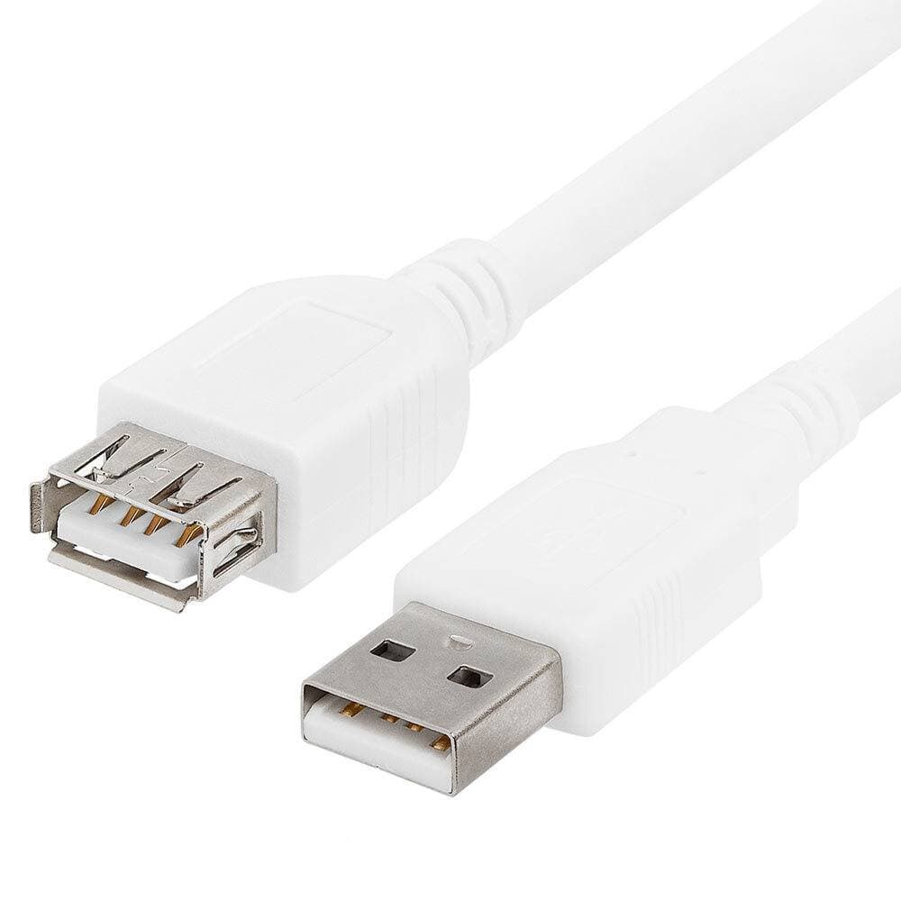 USB Extension Cable 3 Feet Type A Male to A Female Extension Cord, for Data Transfer USB Flash Drive