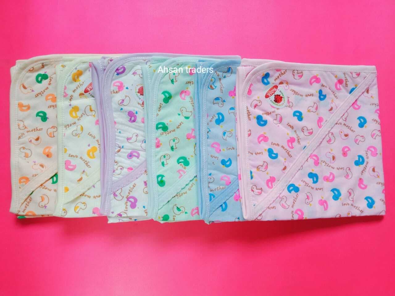 Baby New Born Wrapping Sheet With Hoodie