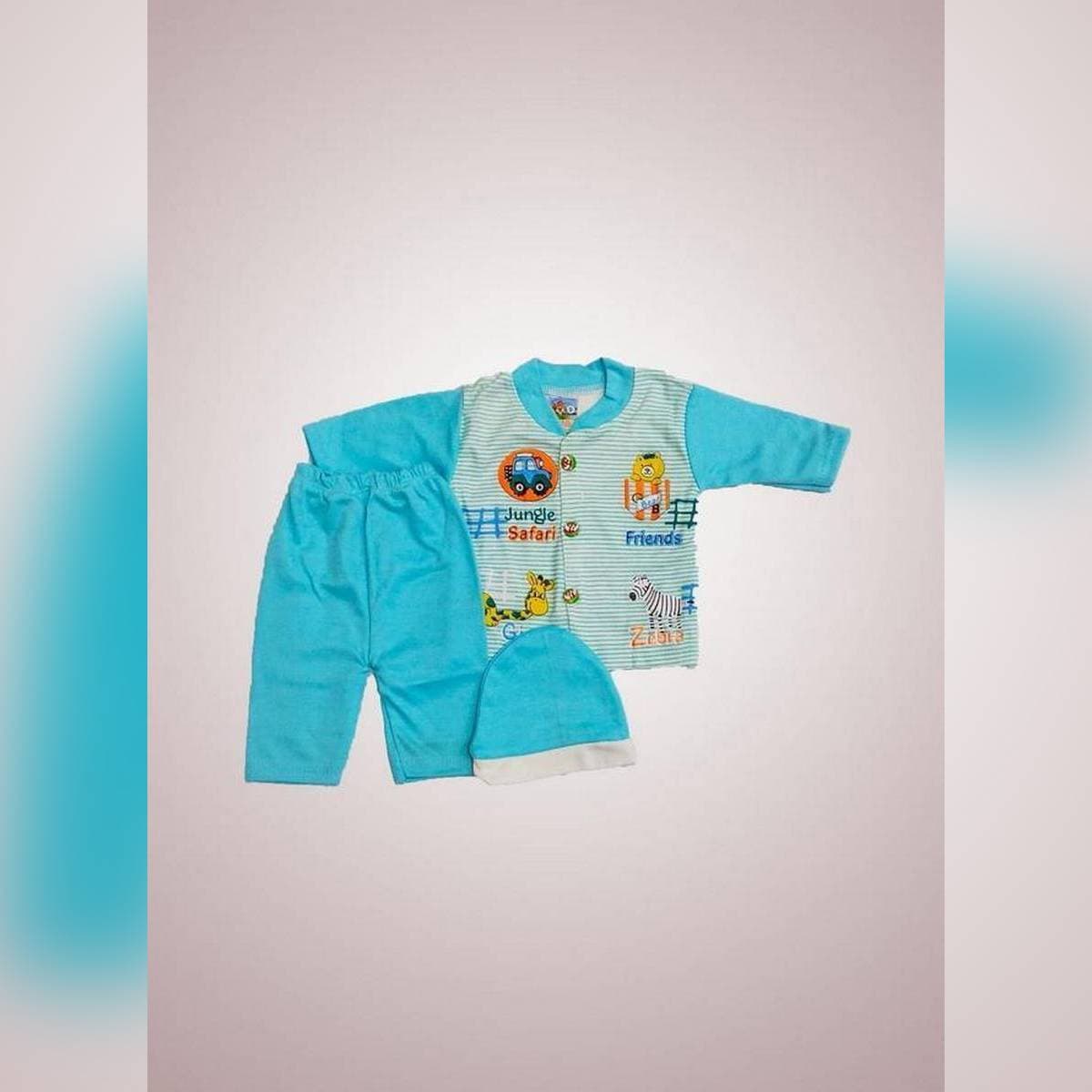 Pack Of 1New born Baby Suit Unisex Blue Color