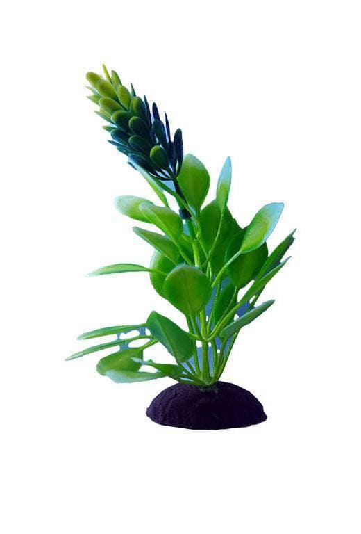 Pack of 2 Artificial Green Underwater Plant Grass With Stone For Aquarium Fish Tank - MS621