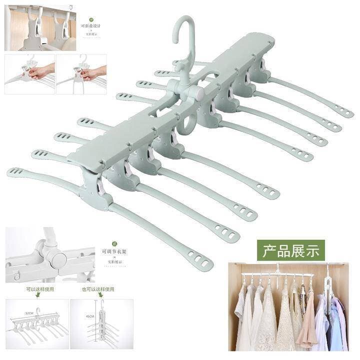 Multi Functional Clothes Hanger Wardrobe Organizer