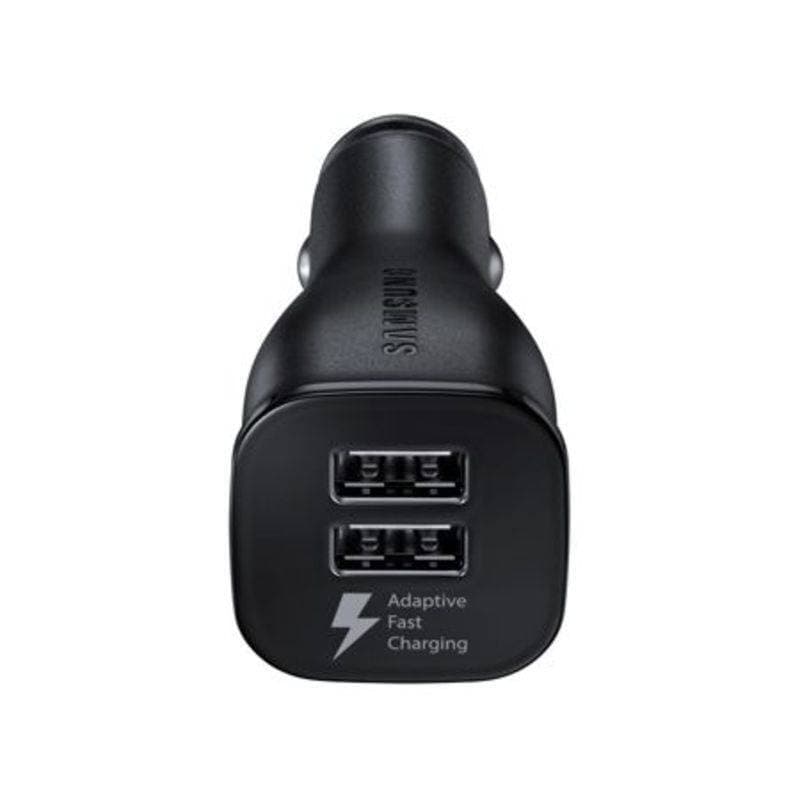 Universal Car Mobile Phone Charging Adapter - Black