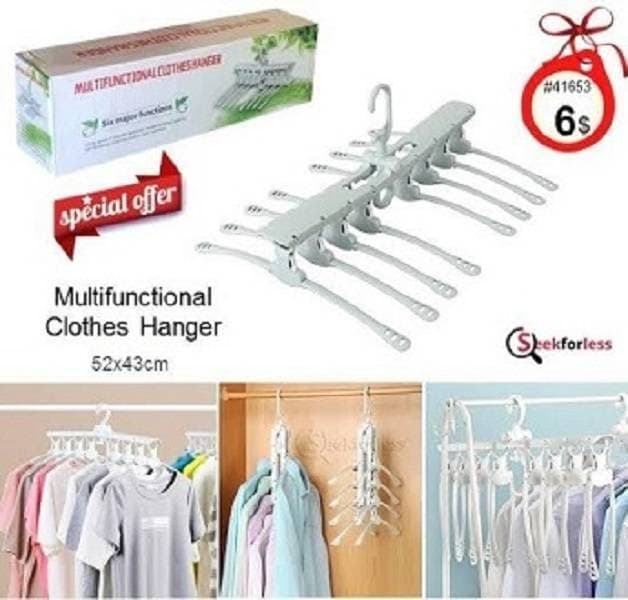 Multifunctional Magic Smart Shirt Hanger