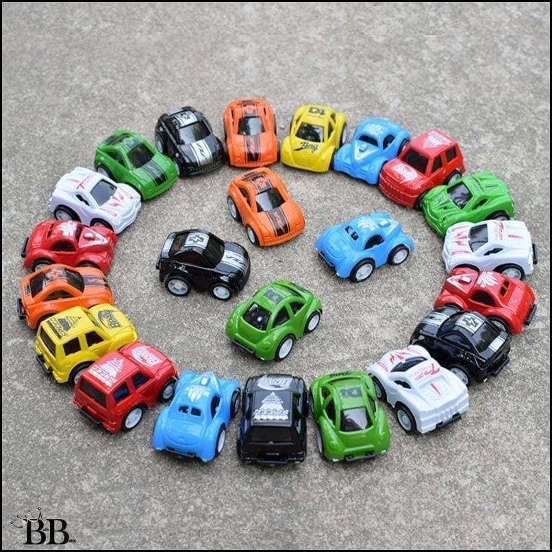 Baby Bank - Mini Pull Back Car toys for Kids - Pack of 20