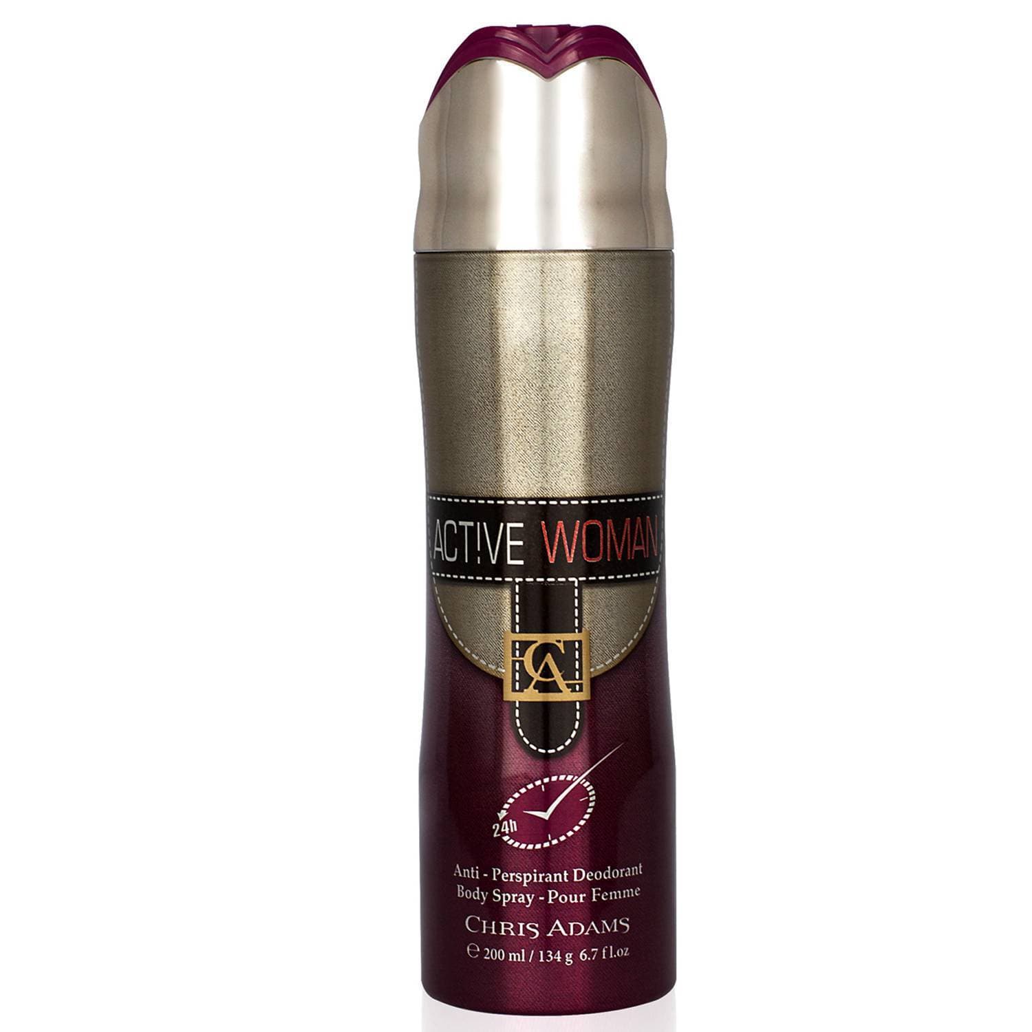 Chris Adams Active Woman Body Spray Deodorant For Women – 200 mlChris Adams Active Woman Body Spray Deodorant For Women – 200 ml