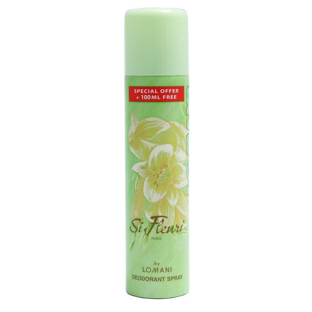 Lomani Si Fleuri Body Spray Deodorant For Women – 250 ml