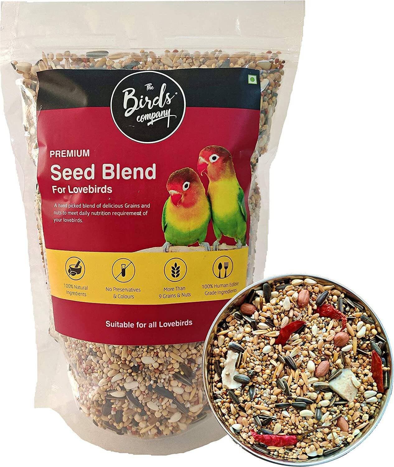Birds Company Premium Seed Blend Of 9 Grains & Nuts - 450 G