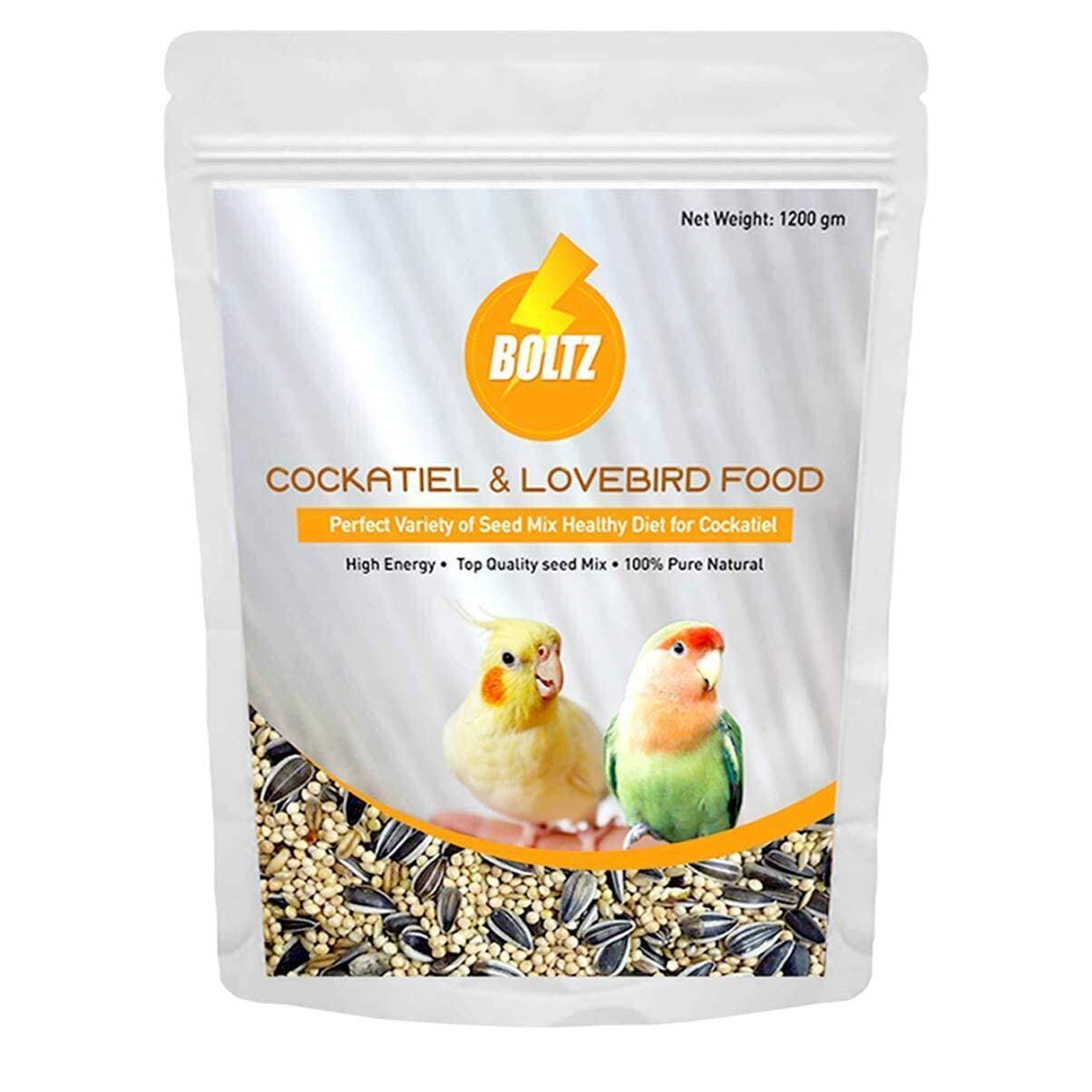 Boltz Food For Cockatiel & Lovebird 1.2 Kg