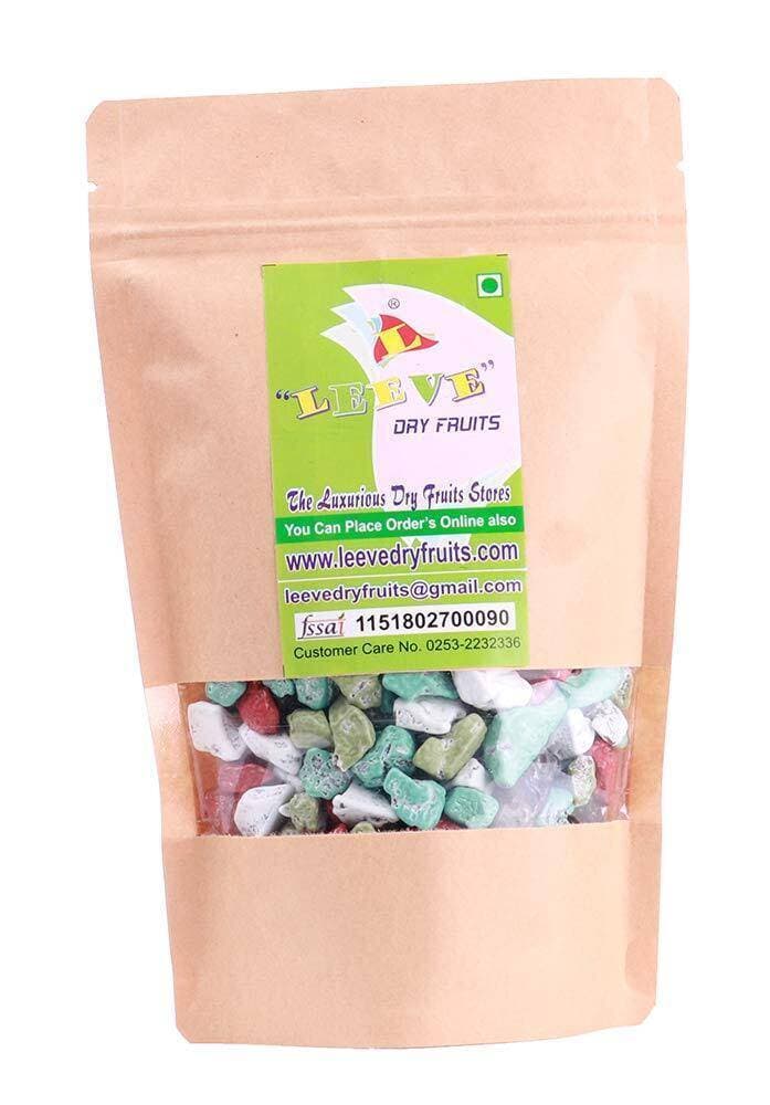 Leeve Dry Fruits Milk Stone Chocolate - 200 Grams