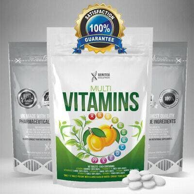 Vegan Multi Vitamins & Minerals Healthy