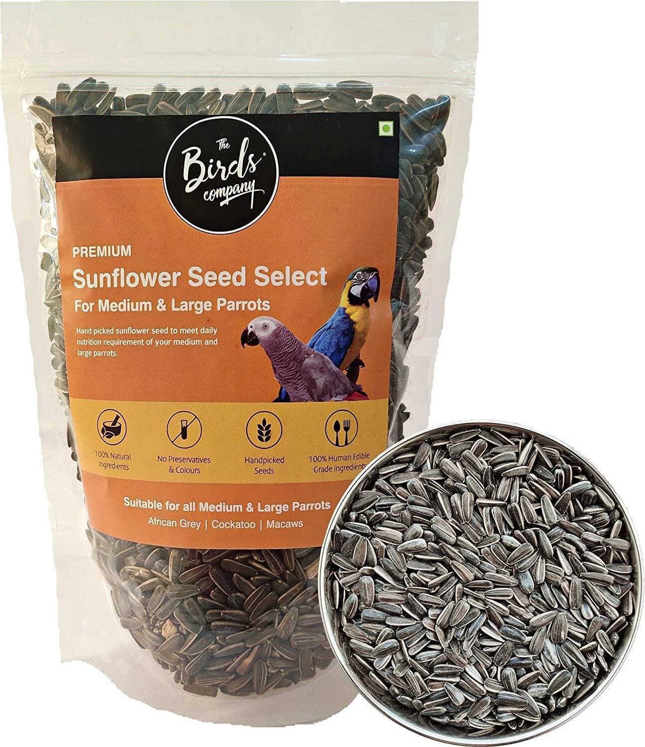 Birds Company Premium Striped Sunflower Seed Select - 450gm