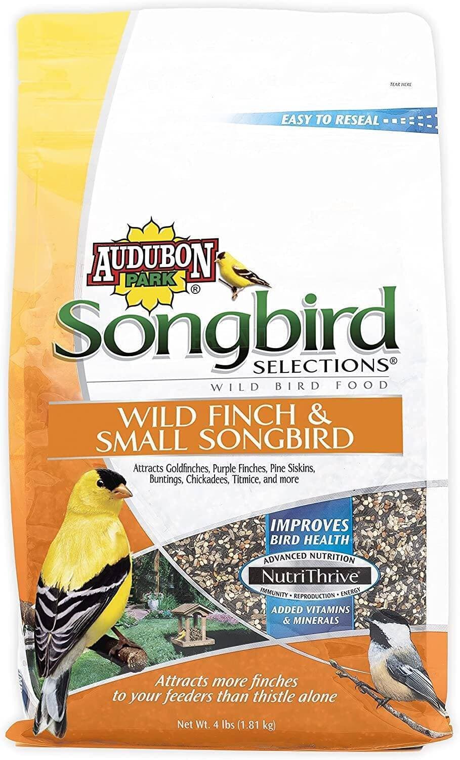 Hy Seeds - 11978 Finch And Small Songbird Wild Bird Food - 4-Pound