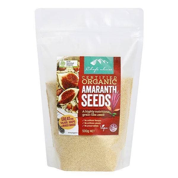 Chef Choice Certified Organic Amaranth Seeds - 100G