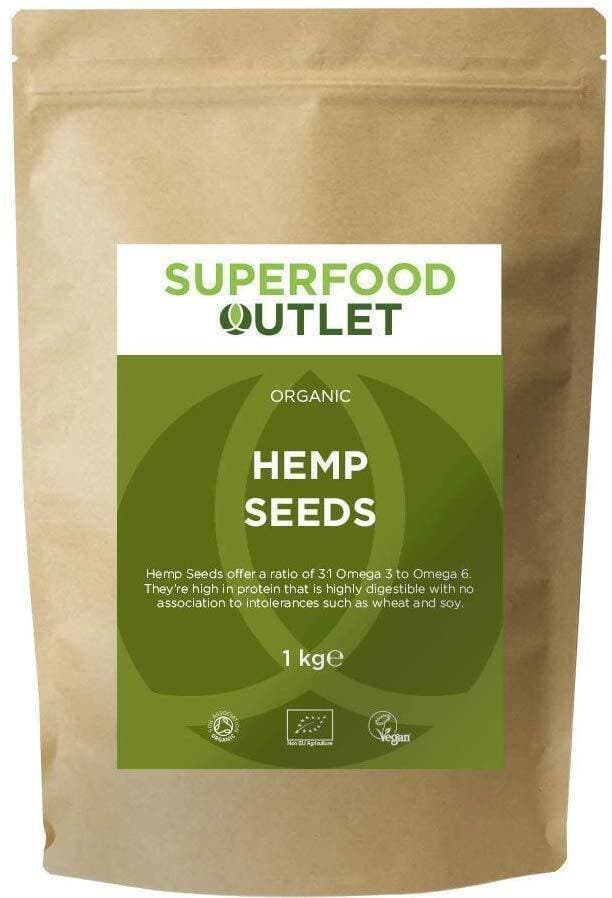 Organic Hemps Seeds 1Kg