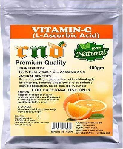 Hy Seeds - Vitamin C Powder - Ascorbic Acid - 100G