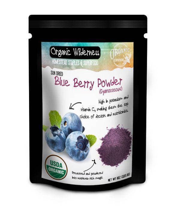 Organic Wilderness Blue Berries Drink Powder - 227Gms