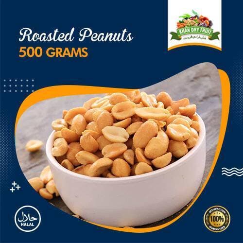 Dry Salted Roasted Peanut [ 500gm packing ] white