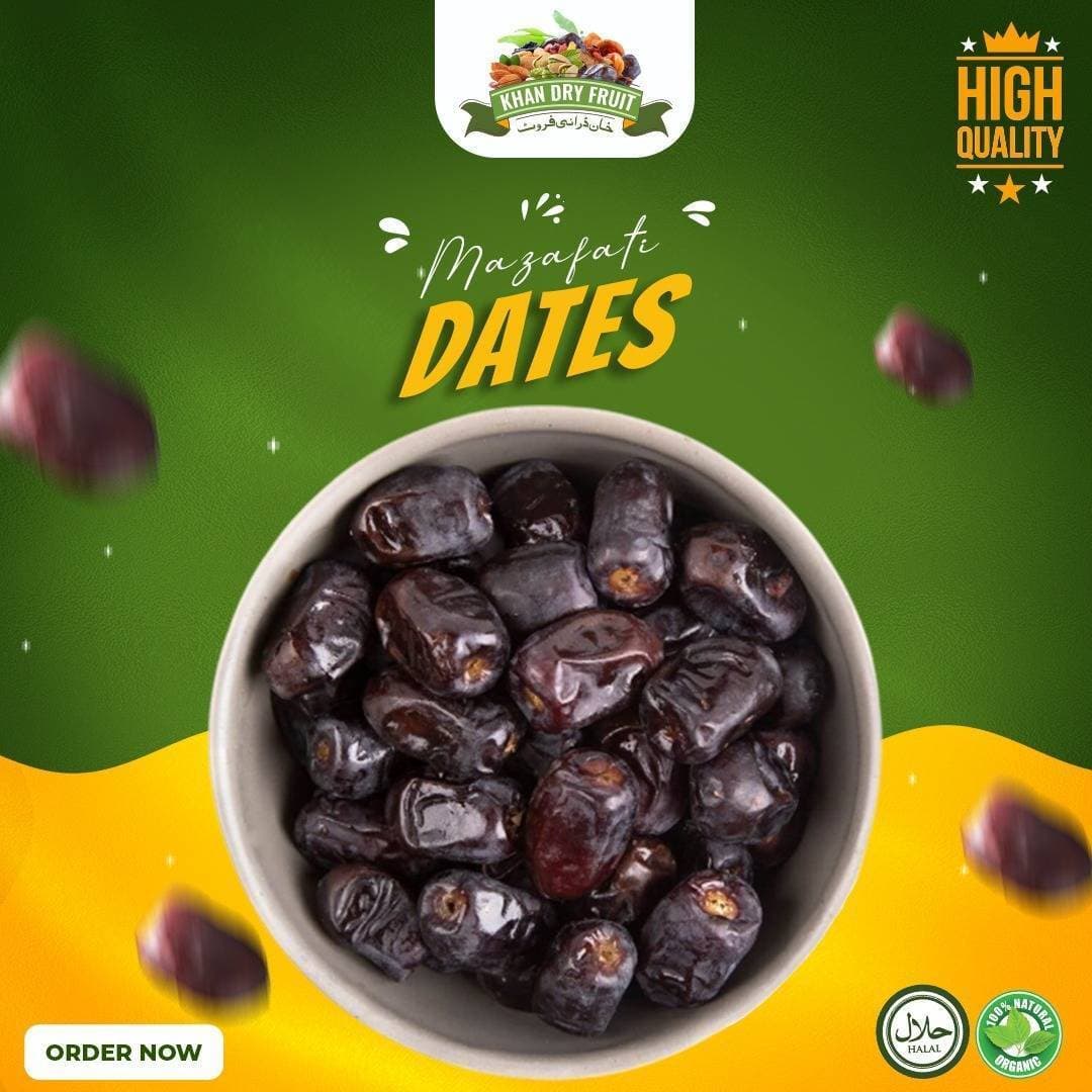 Mazafati Iranian Dates/Khajoor 500gm Pack