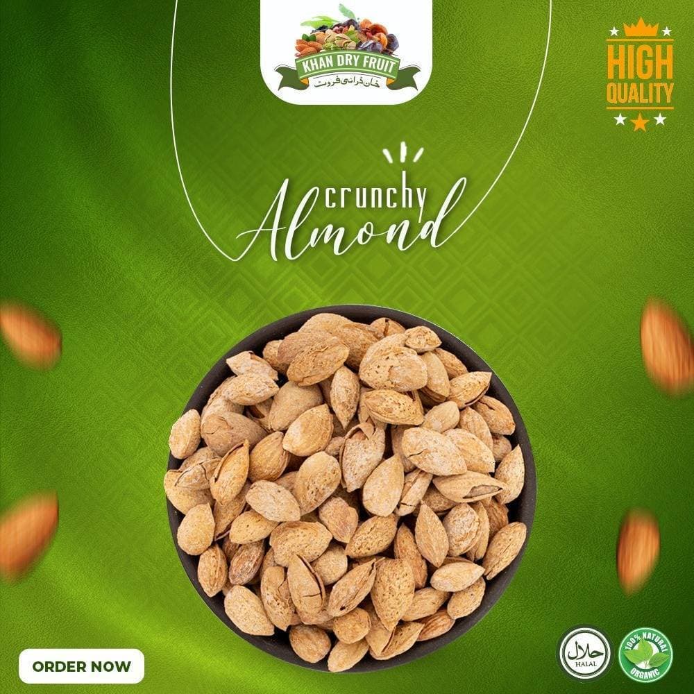 Almond (Soft Shell)  Kagzi Badam [ 1000gm Pack ]