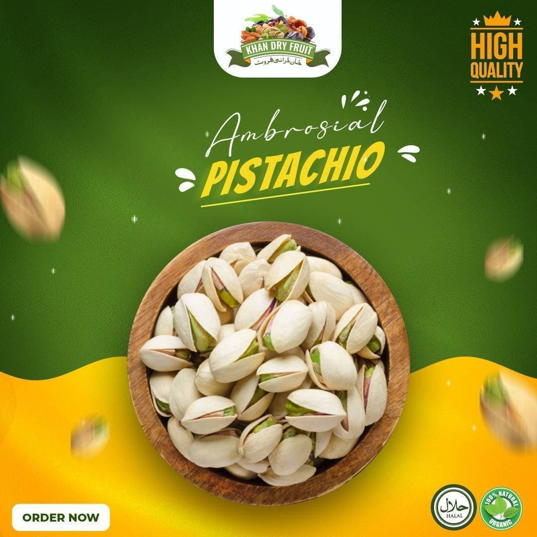 Premium Californian Roasted & Salted Pistachios 500gm