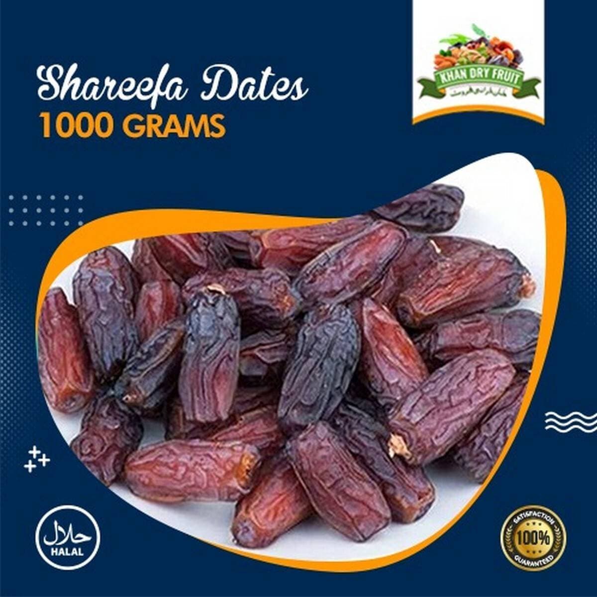 Fresh Large Size Sahareefa Dates - Pack of 1KG