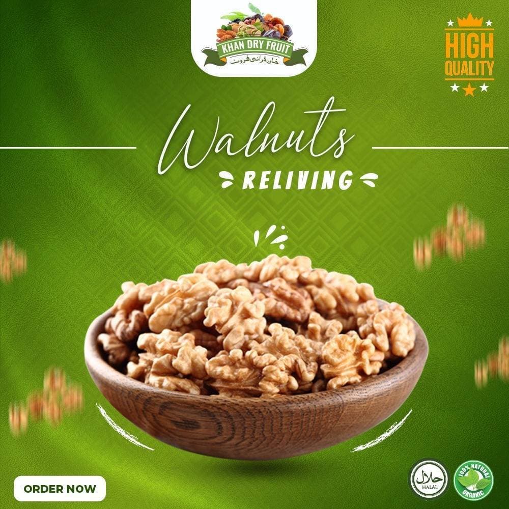 American Akhrot nuts (American Walnut) - Giri Without Shell 250grams