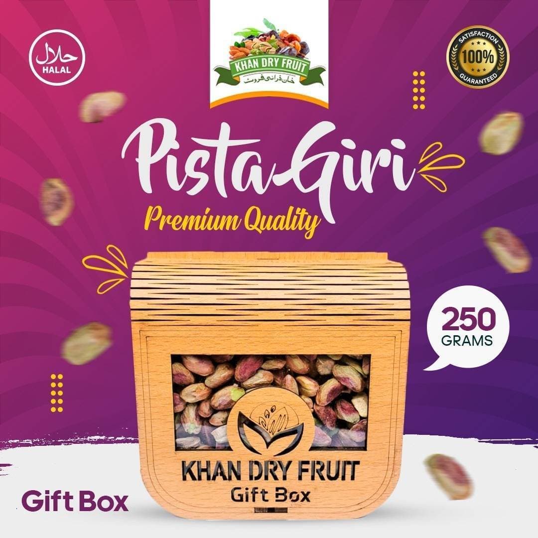 Pistachio, Pista, Nuts Giri Magaz  [ 250gm Packs ] Gift Box Baskets