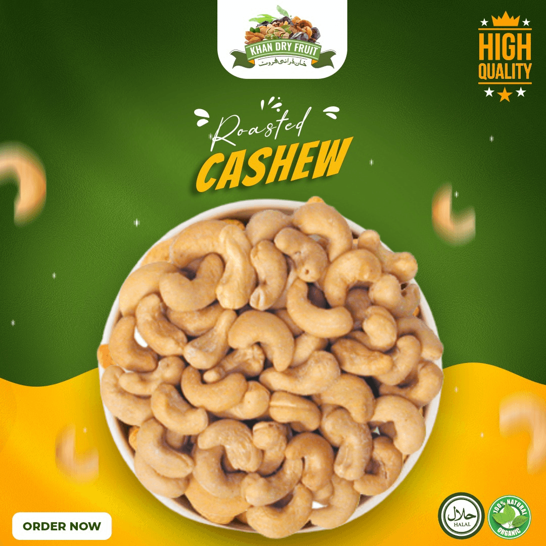 Cashews Nuts Roasted Salted Fresh Stock - 1000grams Pack