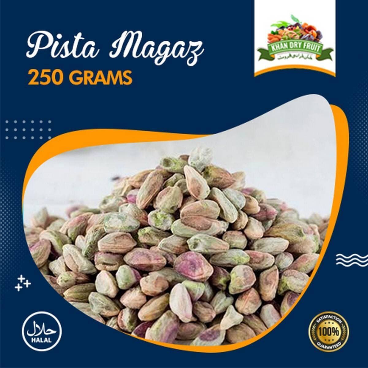 Maghz Pista [ Pistachio Giri - High Quality - Fresh Stock - 250grams Pack