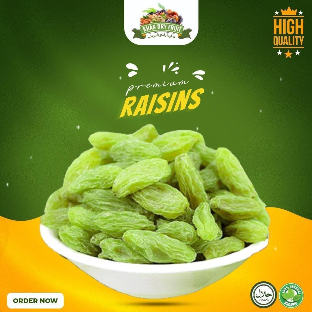 Sundarkhani Kishmish - High Quality - Fresh Stock - 250 Grams Pack