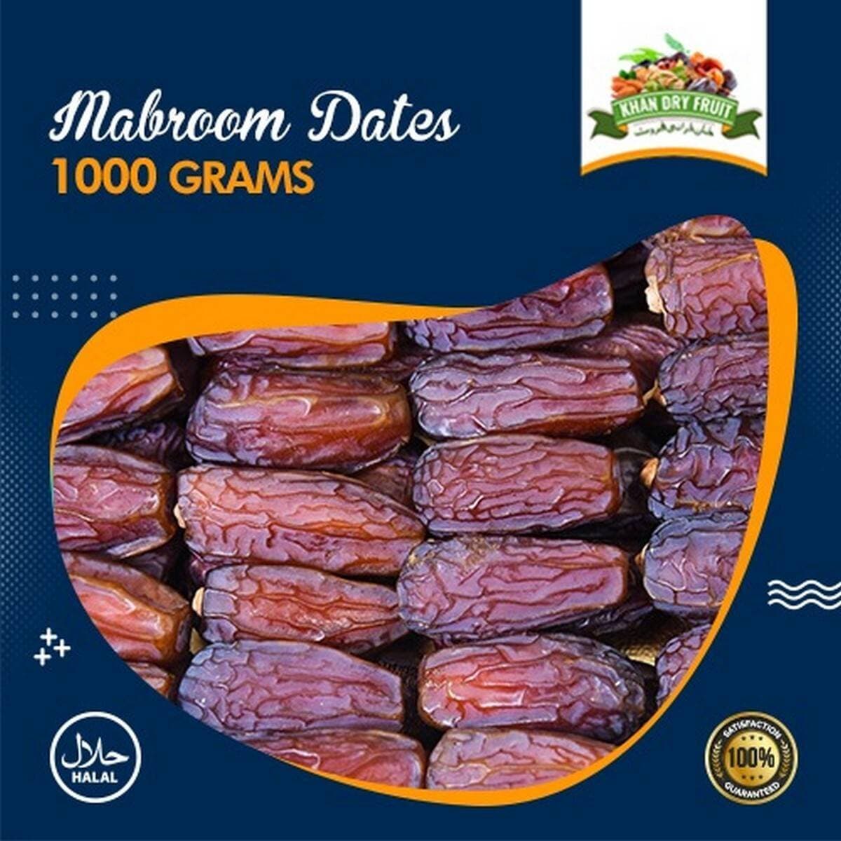 Fresh Large Size  Mabroom Dates - Pack of 1KG