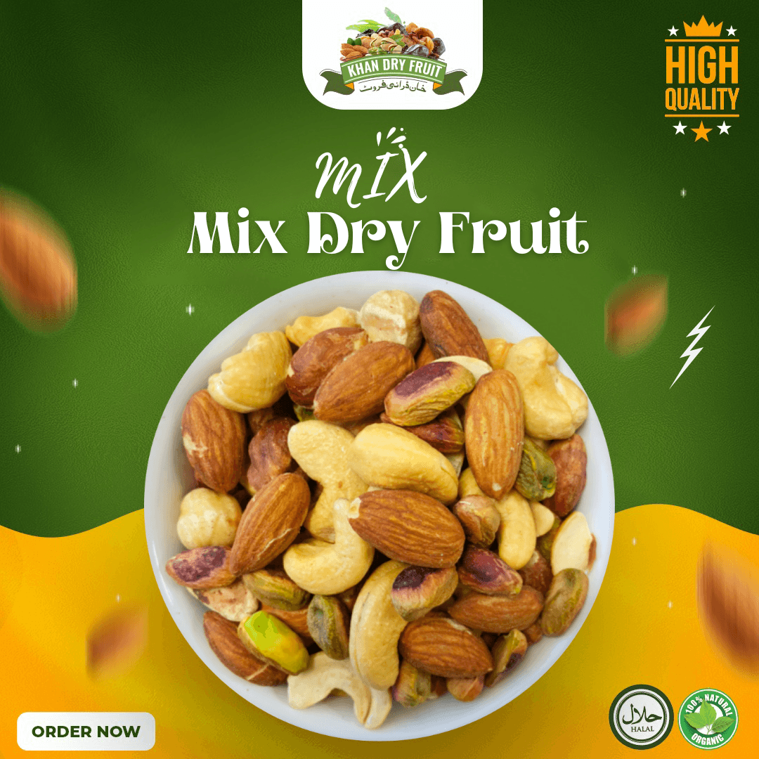 Mix Dry Fruits Premium Quality [ 1KG Packs  ]