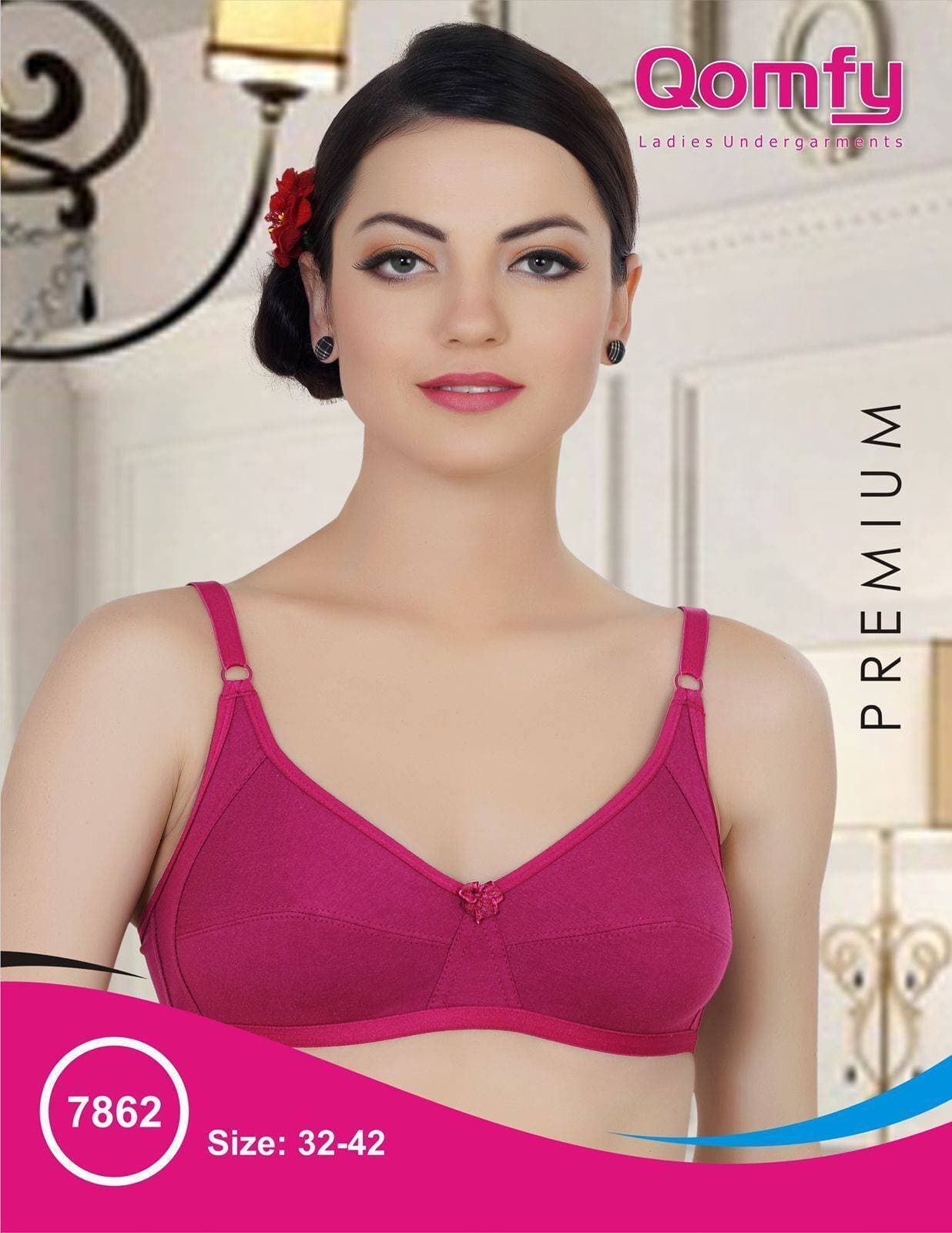 7862 - QOMFY CLASSIC BRA - 1-Piece