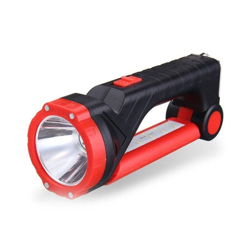 Multifunctional Emergency Flashlight Torch Solar Panel Charging For Outdoors