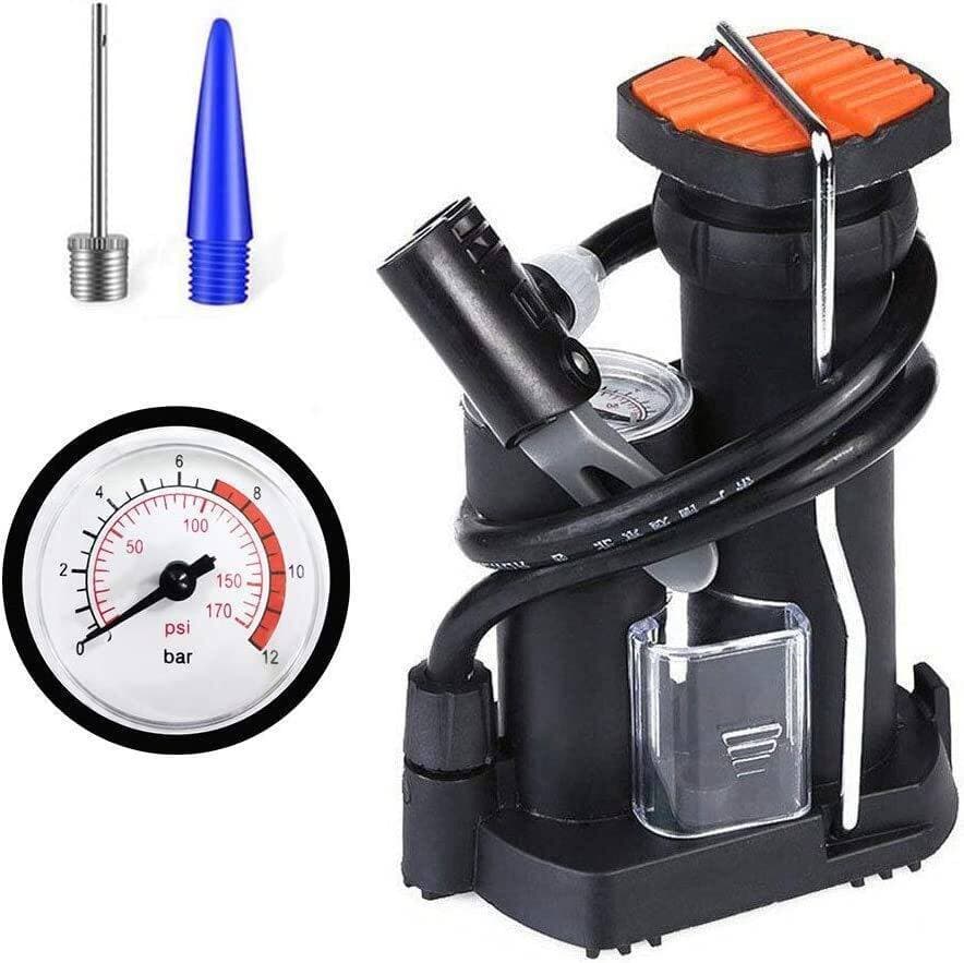 Upgraded Mini Portable Pump - Black