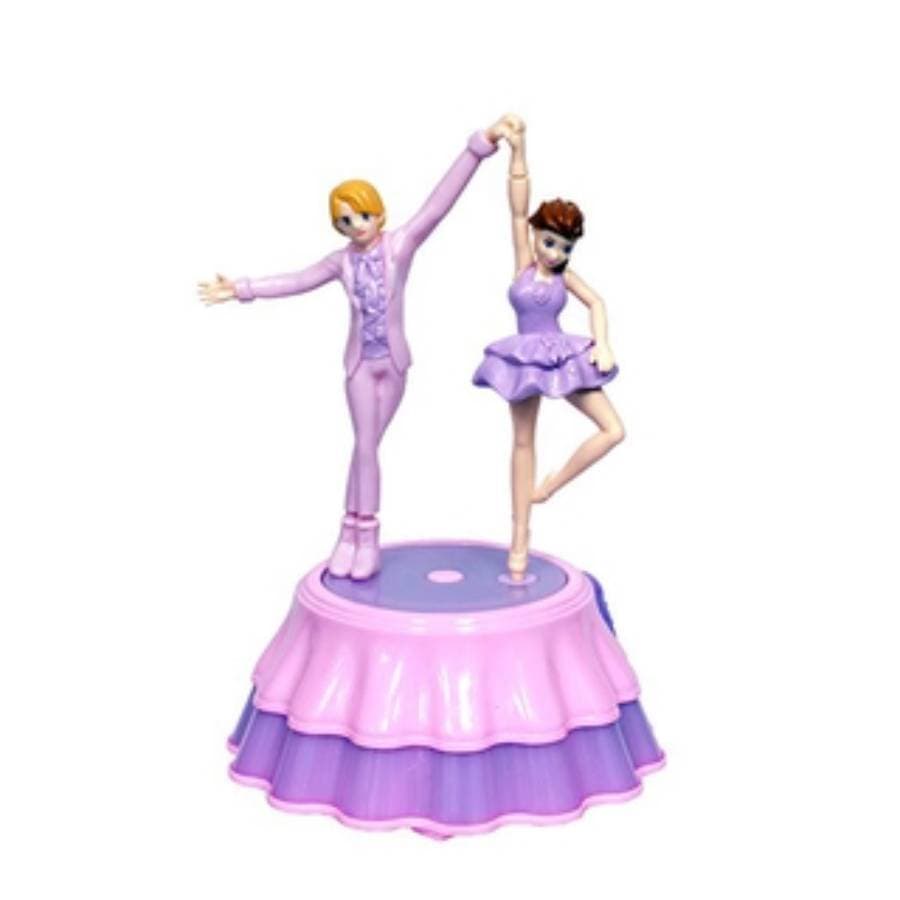 Dancing Ballroom Rotating Doll Toy With Music And Sound