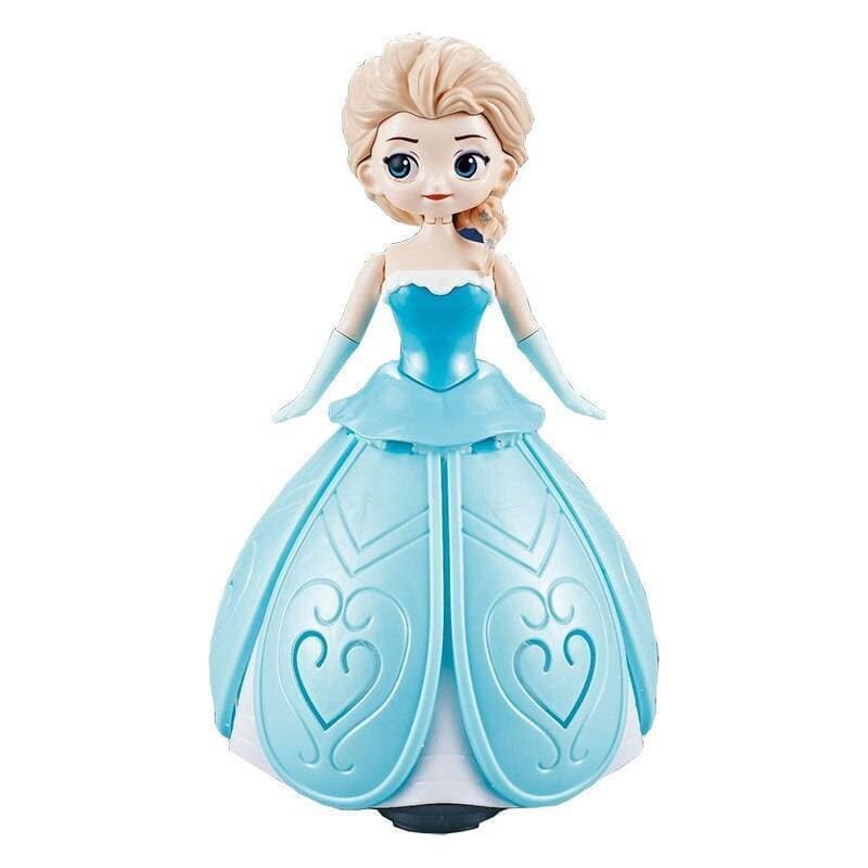 Ice Princess Electric Dancing Doll With Wings Action Figure Light Music Toy