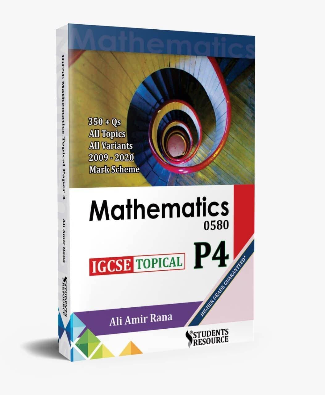 Igcse Mathematics 0580 Paper 4 Topical 2009-2020