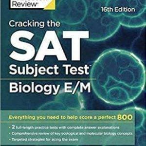 Cracking The Sat Subject Test In Biology 16Th Edition