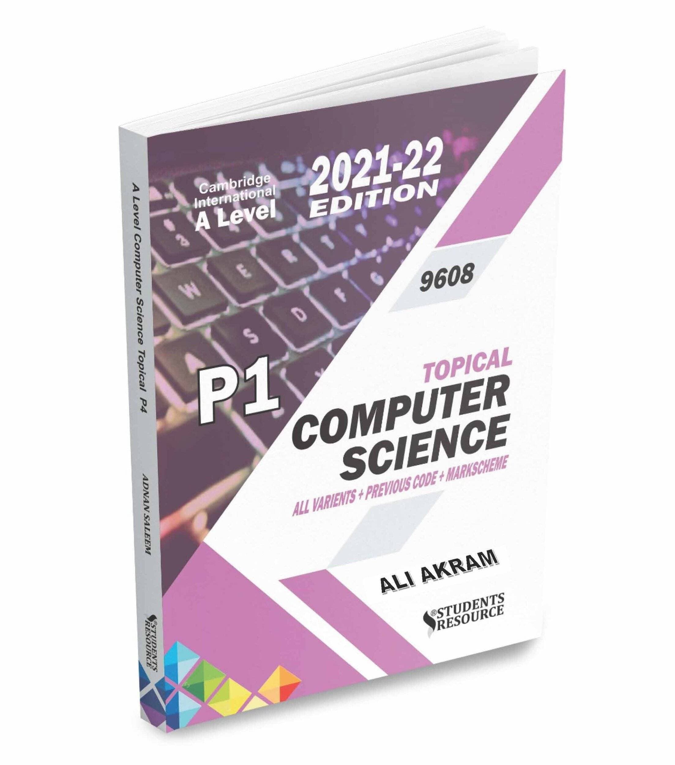 A Level Computer Science 9618 Paper 1 Topical With Ms 2022-24 Syllabus