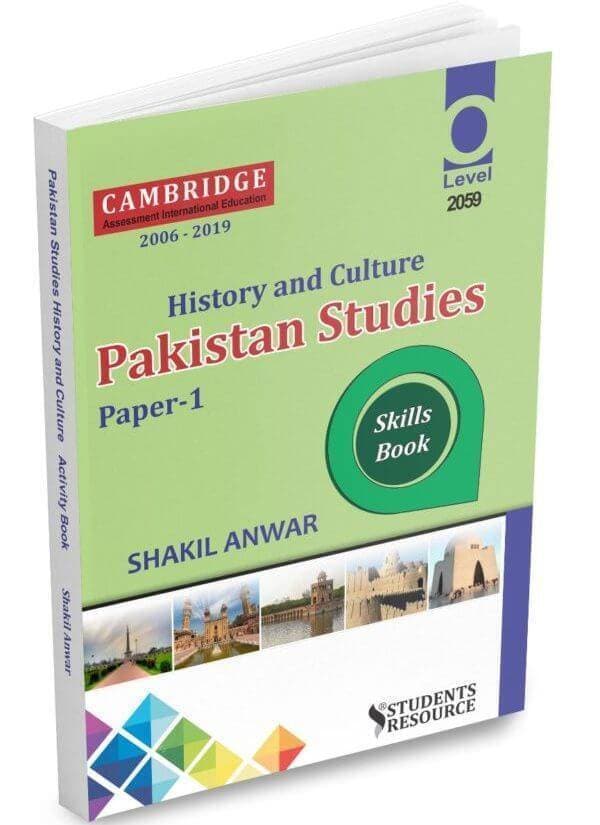 O Level Pakistan Studies History Topical Paper 1 Workbook