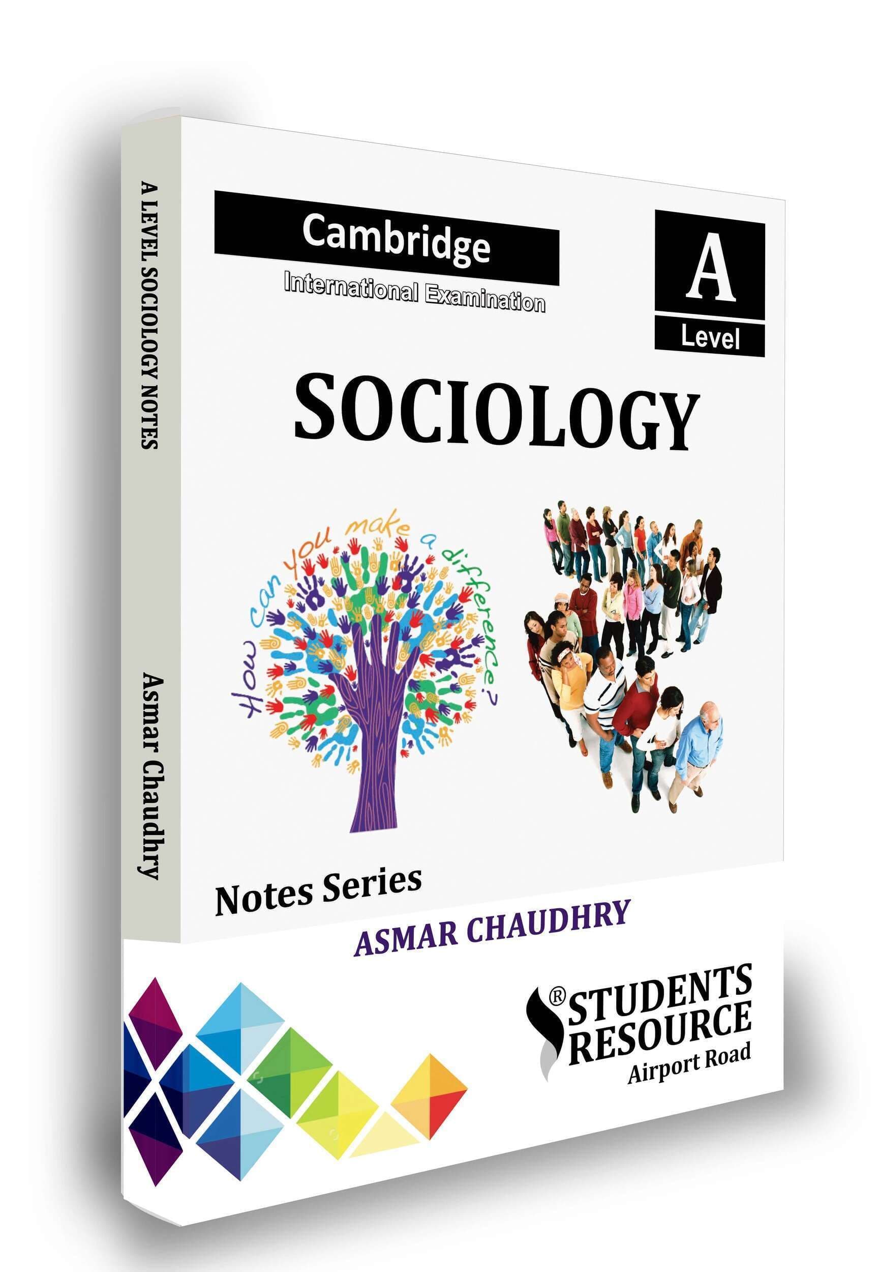 A Level Sociology Notes By Asmar Ch