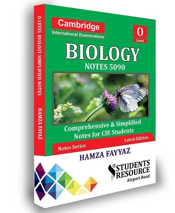 O Level Biology Notes By Hamza Fayyaz