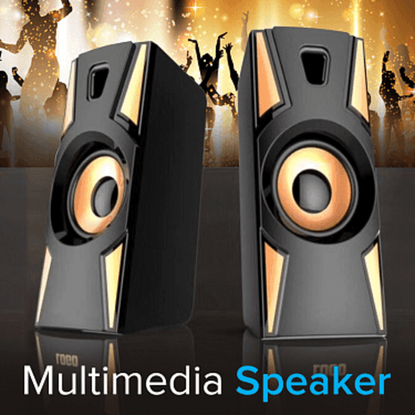 High Sound Multimedia Speaker Ht-09 - Black