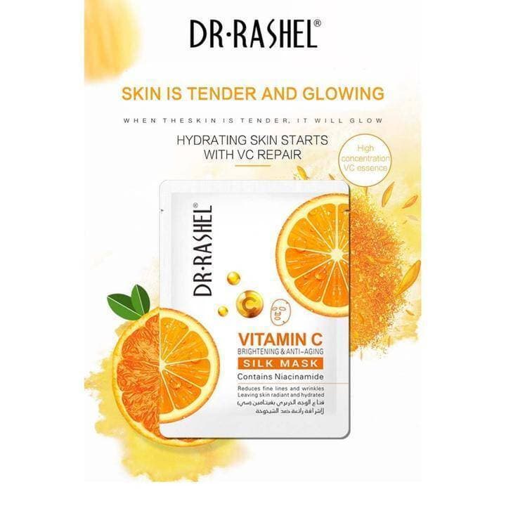 DR RASHEL Vitamin C Brightening and Anti-Aging Silk Mask