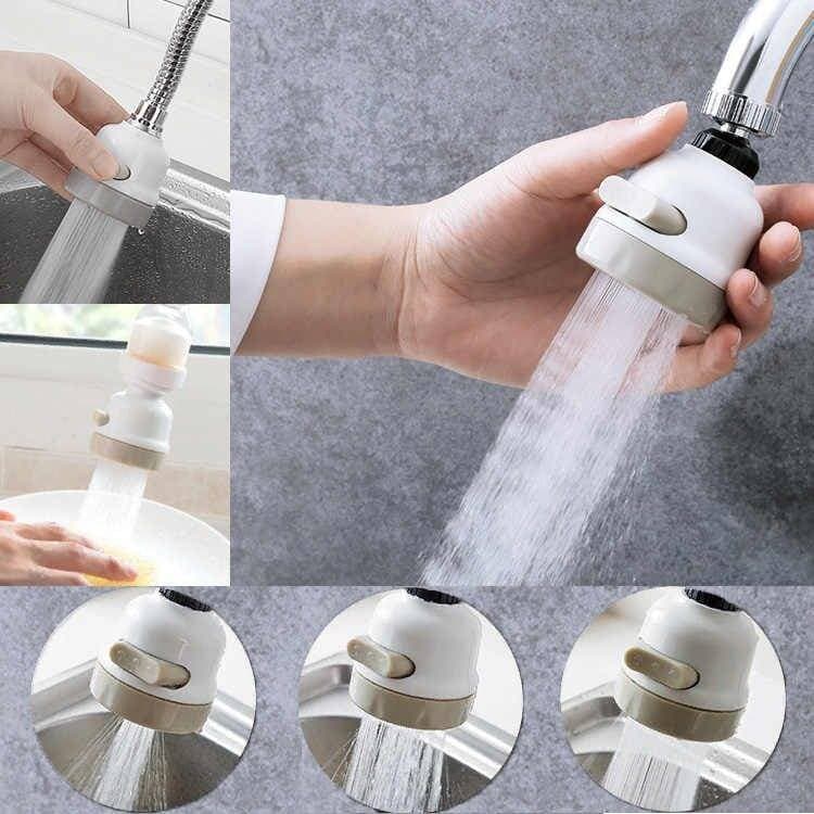3 Modes 360 Degree Kitchen Water saving Shower Filter Faucet