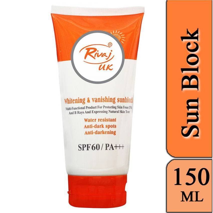 Rivaj Uk Whitening & Vanish Sunblock 150ml